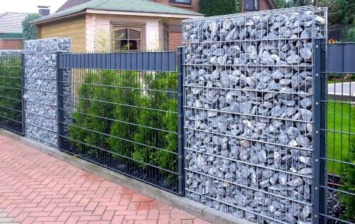 Монтаж паркану з габіонів: ціна, етапи та фактори, які впливають на вартість
